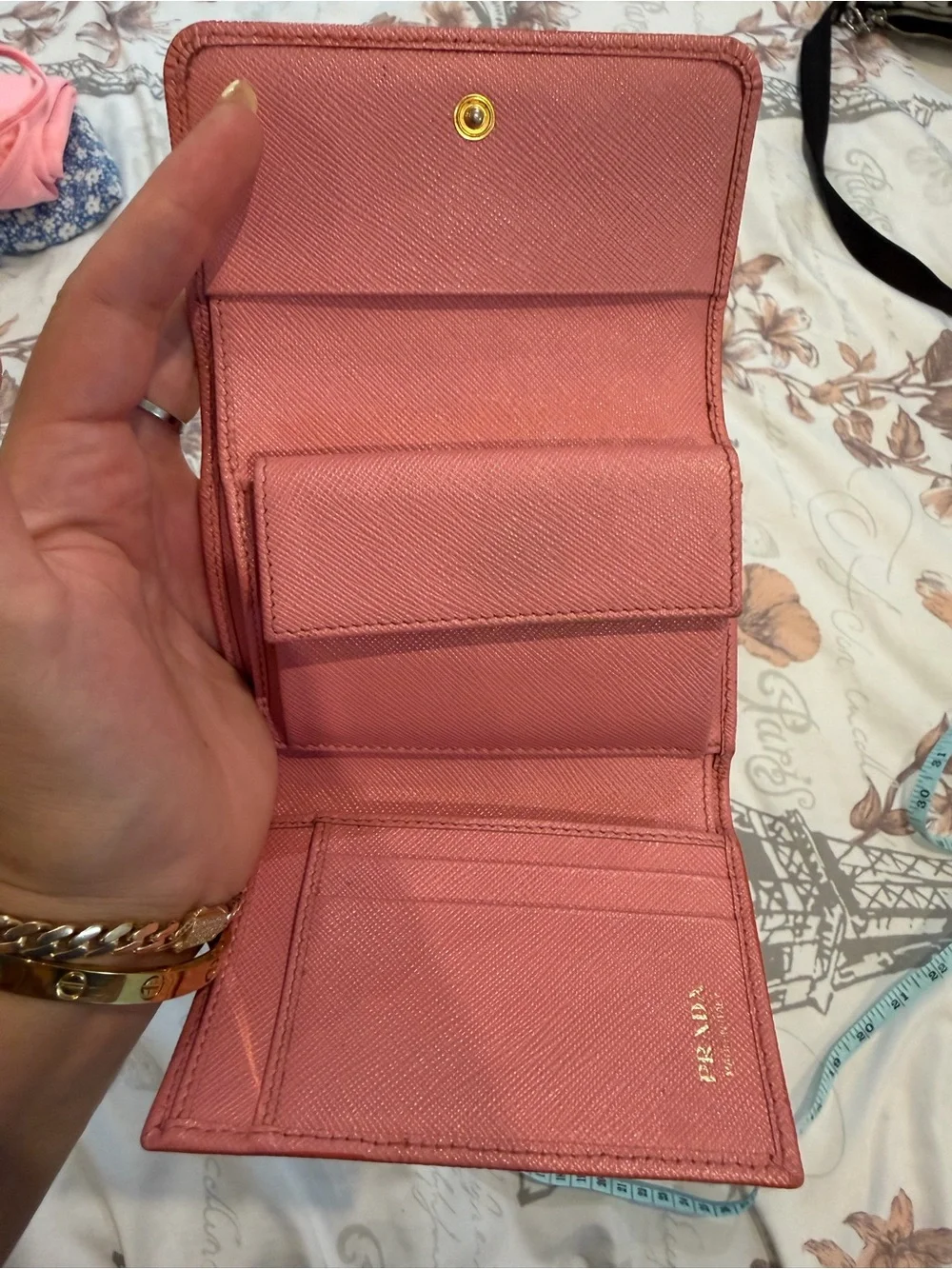 Prada saffiano leather